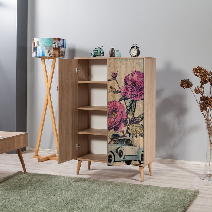 Hanah Home Multibox - 733 Armario Multiusos Roble Sonoma